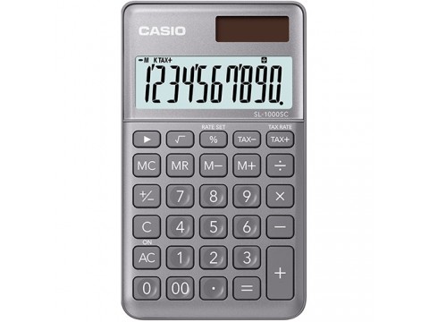 Калькулятор карманный CASIO SL-1000SC-GY-W-EP