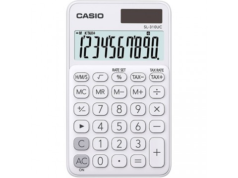 Калькулятор карманный CASIO SL-310UC-WE-W-EC