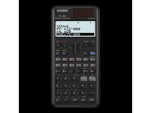 Калькулятор финансовый CASIO FC-200V-2-W-ET