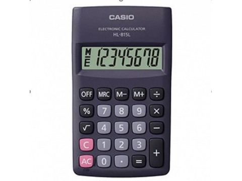 Калькулятор карманный CASIO HL-815L-BK-W-GP