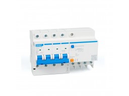 Дифференциальный автомат CHINT NXBLE-63 4P 10А C 30mA AC 6kA