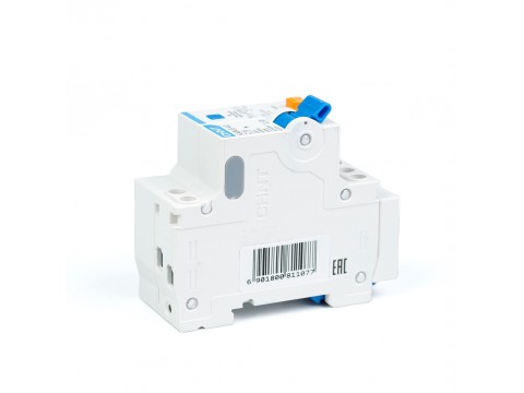 Дифференциальный автомат CHINT NXBLE-40 1P+N 16А C 30mA эектронный тип AC 4,5kA