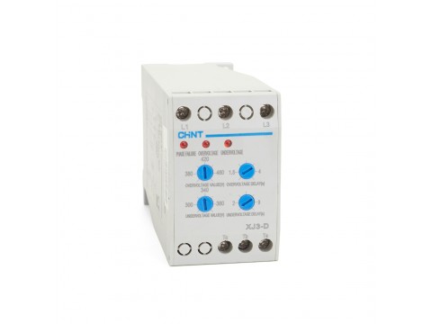 Реле контроля фаз CHINT XJ3-D AC 380V
