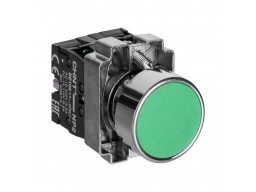 Кнопка управления CHINT NP2-BA31 без подсветки зеленая 1НО IP40