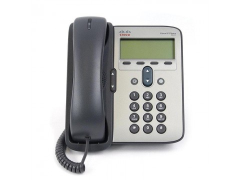 IP-телефон Cisco CP-7911G / Single Line / Monochrome Display / PoE Support / Speakerphone