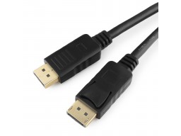 Кабель DisplayPort Cablexpert CC-DP2-10, v1.2, 3м, 20M/20M, черный, экран, пакет