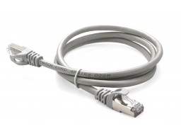 Патч-корд Cablexpert PP6-1M, 1m, FTP 6e-Cat, серый