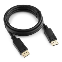 Кабель DisplayPort Cablexpert CC-DP2-6, v1.2, 1.8м, 20M/20M, черный, экран, пакет