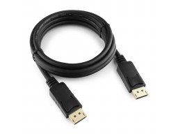 Кабель DisplayPort Cablexpert CC-DP2-6, v1.2, 1.8м, 20M/20M, черный, экран, пакет