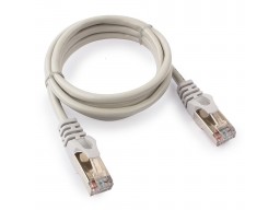 Патч-корд Cablexpert PP22-1M, 1m, FTP 5e-Cat, серый