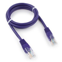 Патч-корд Cablexpert PP12-1M/V, 1m, UTP 5e-Cat, фиолетовый