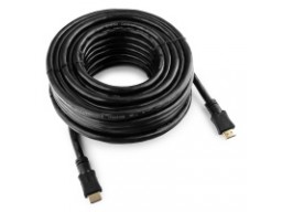 Кабель HDMI Cablexpert CC-HDMI4-15M, 15м, v1.4, 19M/19M, черный, позол.разъемы, экран, пакет