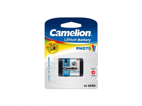 Батарейка CAMELION Lithium 2CR5-BP1