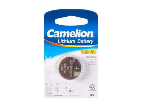 Батарейка CAMELION Lithium CR2450-BP1