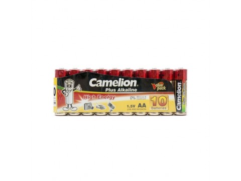 Батарейка CAMELION Plus Alkaline LR6-SP10-DA 10 шт. в плёнке