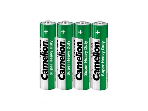 Батарейка CAMELION Super Heavy Duty R03P-SP4G 4 шт. в плёнке