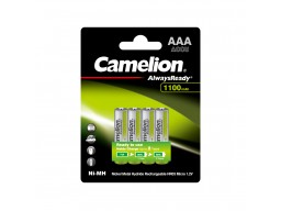 Аккумулятор CAMELION AlwaysReady Ni-MH Rechargeable NH-AAA1100ARBP4 4 шт. в блистере