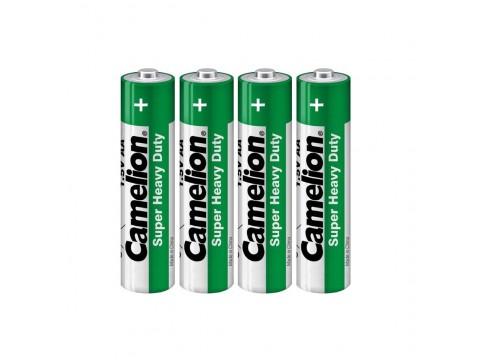 Батарейка CAMELION Super Heavy Duty R6P-SP4G 4 шт. в плёнке