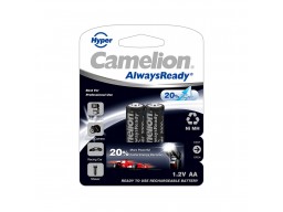 Аккумулятор CAMELION AlwaysReady "Hyper" Rechargeable Ni-MH NH-AA2000HPBP2 2 шт. в блистере