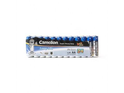 Батарейка CAMELION Super Heavy Duty R6P-SP24B 24 шт. в плёнке