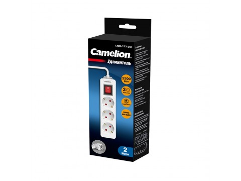 Удлинитель Camelion CMS-113-2M 2м. 220в.