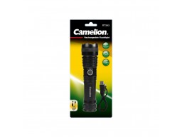 Алюминиевый перезаряжаемый фонарик Camelion RT393-TB