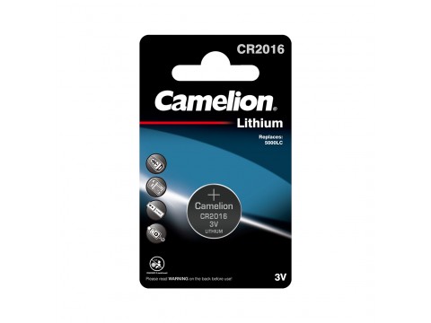 Батарейка CAMELION Lithium CR2016-BP1