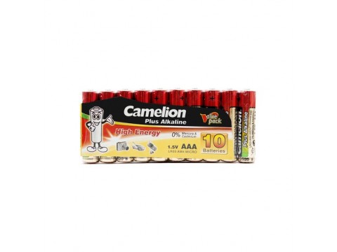 Батарейка CAMELION Plus Alkaline LR03-SP10-DA 10 шт. в плёнке