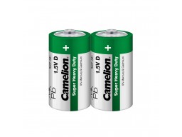 Батарейка CAMELION Super Heavy Duty R20P-SP2G 2 шт. в плёнке
