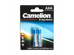 Батарейка CAMELION Digi Alkaline LR03-BP2DG 2 шт. в блистере