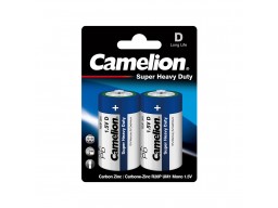 Батарейка CAMELION Super Heavy Duty R20P-BP2B 2 шт. в блистере