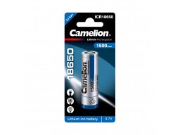 Аккумулятор CAMELION Lithium ICR18650-1500 1500 mAh 1 шт. в блистере