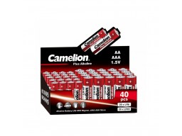 Батарейка CAMELION Plus Alkaline 20LR6+20LR03-SP4-CB 40 шт. в упак.