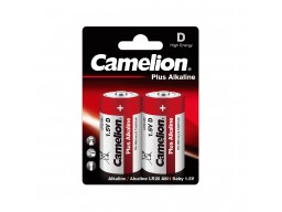 Батарейка CAMELION Plus Alkaline LR20-BP2 2 шт. в блистере
