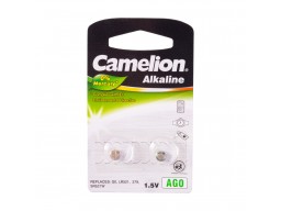 Батарейка CAMELION Alkaline AG0-BP2(0%Hg) 2 шт. в блистере