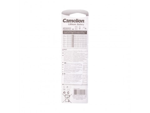 Батарейка CAMELION Lithium CR2016-BP5 5 шт. в блистере