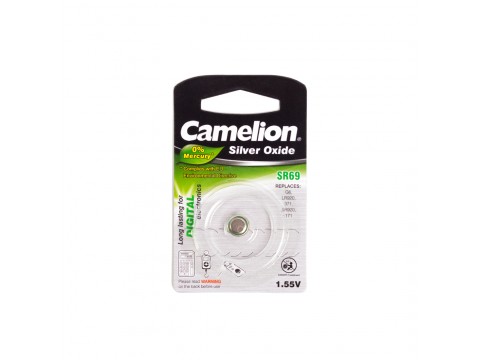 Батарейка CAMELION Silver Oxide SR69-BP1(0%Hg)