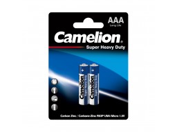 Батарейка CAMELION Super Heavy Duty R03P-BP2B 2 шт. в блистере