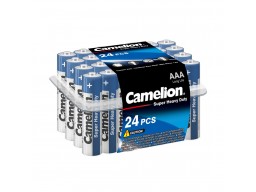 Батарейка CAMELION Super Heavy Duty R03P-PB24B 24 шт. в упак.