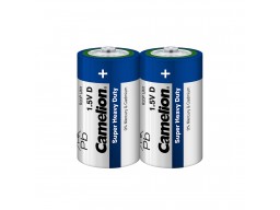 Батарейка CAMELION Super Heavy Duty R20P-SP2B 2 шт. в плёнке