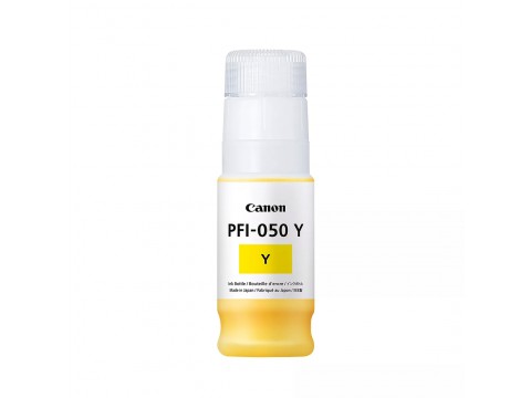 Чернила пигментные Canon Pigment Ink PFI-050 Yellow (для TC20/TC20M)