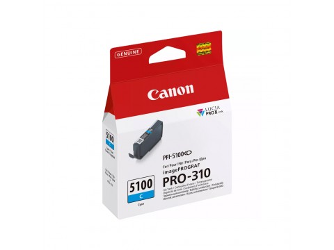 Чернильный картридж Canon PFI-5100 Cyan