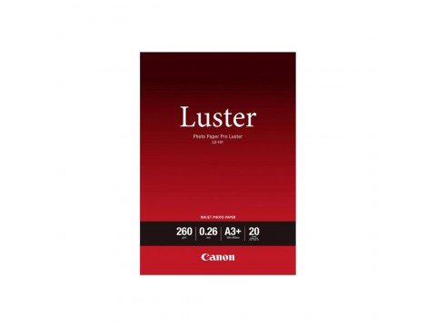 Глянцевитая фотобумага Canon LU-101 Pro Luster A3+ 20 шт.