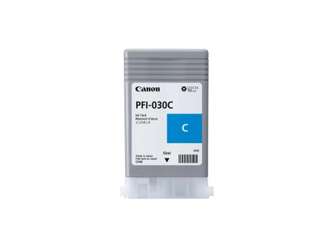 Чернила пигментные Canon Pigment Ink PFI-030 Cyan (для TM240/TM340)