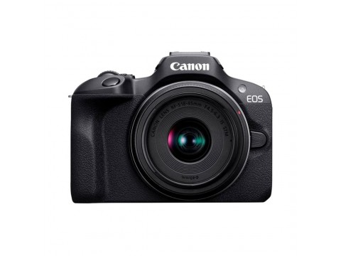Цифровой фотоаппарат CANON EOS R100 + RF-S 18-45 mm IS STM