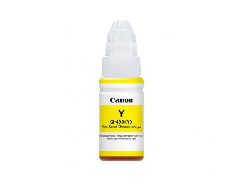 Чернила Canon INK GI-490 Y