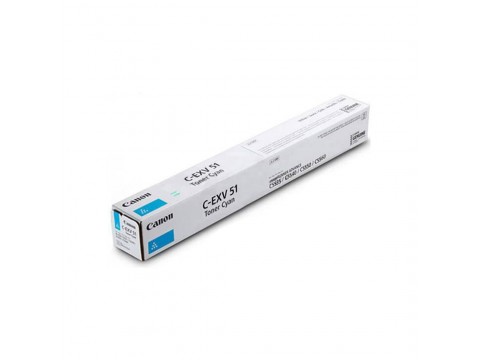 Тонер-картридж Canon C-EXV 51L CYAN для IR ADVANCE C55xx 0485C002AA
