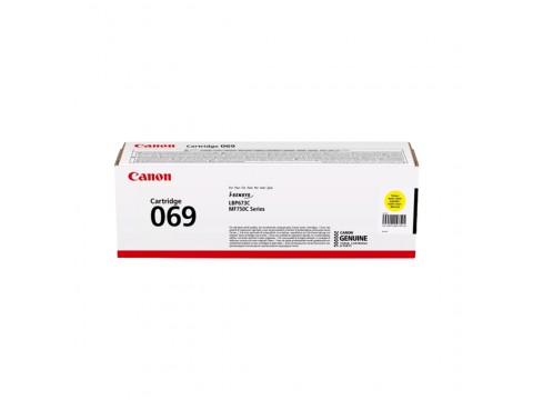 Картридж Canon CARTRIDGE 069 Yellow