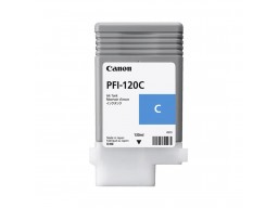 Чернила пигментные Canon Pigment Ink Tank PFI-120 CYAN (для TM-200, TM-205, TM-300, TM-305.)