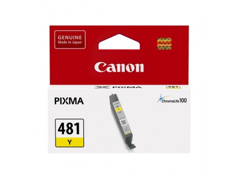 Струйный картридж Canon CLI-481 Yellow